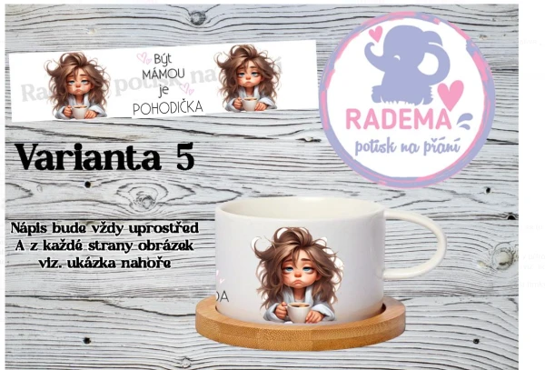 Hrnek makronka Maminka - Pohodička 4