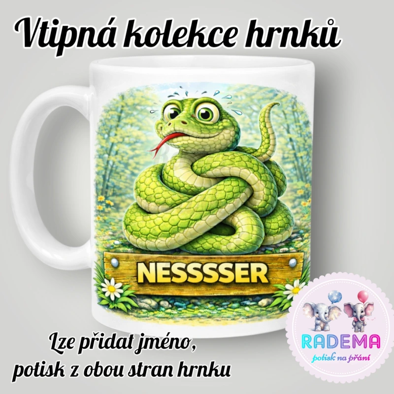 Hrnek vtípek - Had - Neser