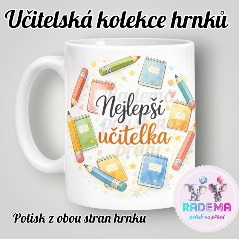 Hrnek Učitelka II. - škola / školka