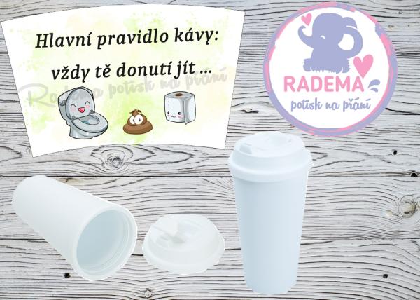 Cestovní termohrnek TO GO Pravidlo kávy