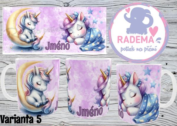 Hrnek Unicorn / jednorožec II. na přání