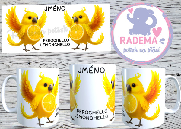 Hrnek Italian Brainrot - Perochello Lemonchello na přání