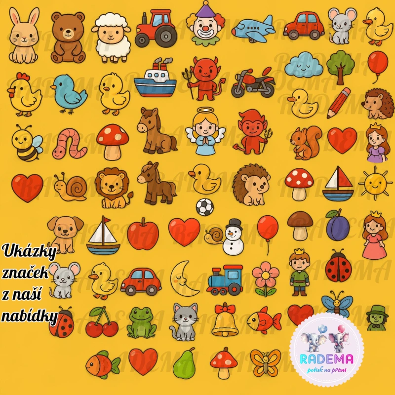 Hrnek plastový - značky - ŠKOLKA 3