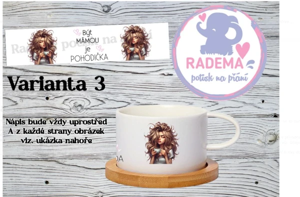 Hrnek makronka Maminka - Pohodička 2
