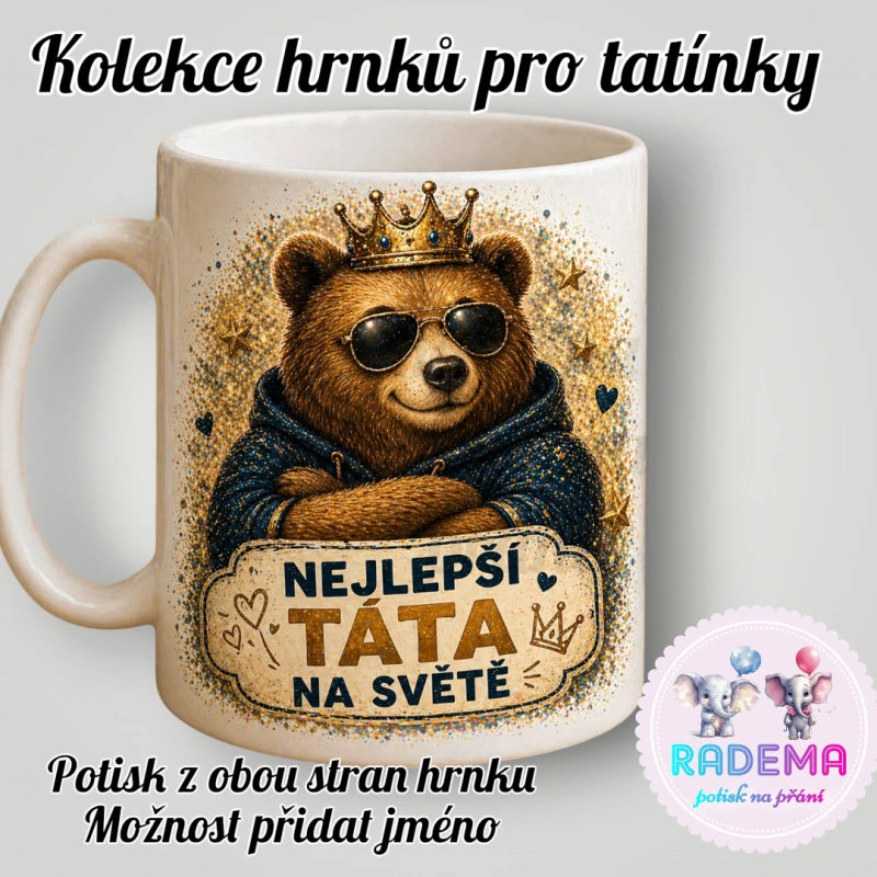 Hrnek Medvěd - Nejlepší táta na světě