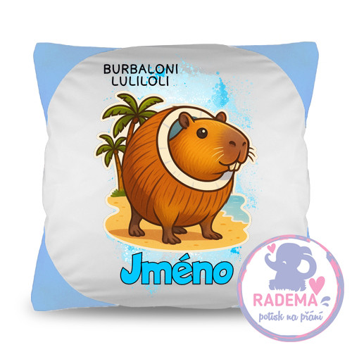 Polštář na přání Italian Brainrot Burbaloni Luliloli