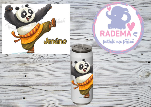 Termoplechovka Coca-cola - Kung fu panda II. na přání