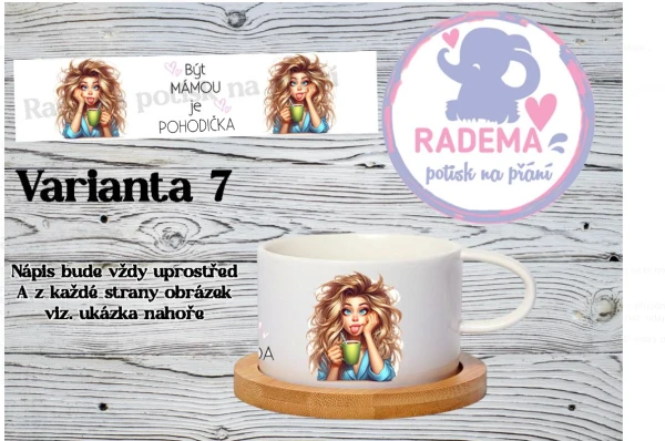 Hrnek makronka Maminka - Pohodička 6
