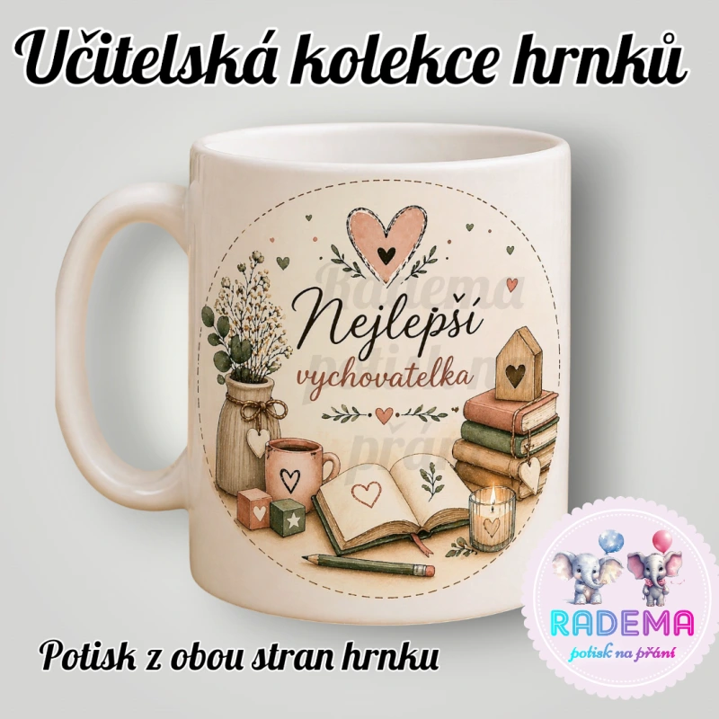 Hrnek Vychovatelka III. - škola