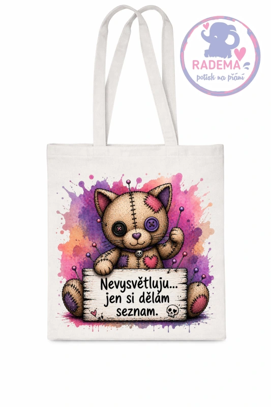 Plátěná taška - Woodoo IV.