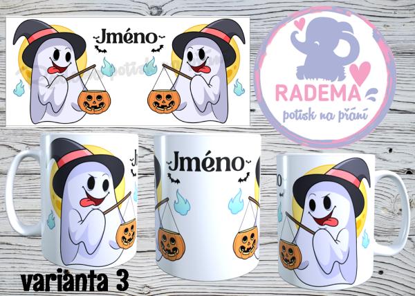 Hrnek plastový Halloween II. na přání 2