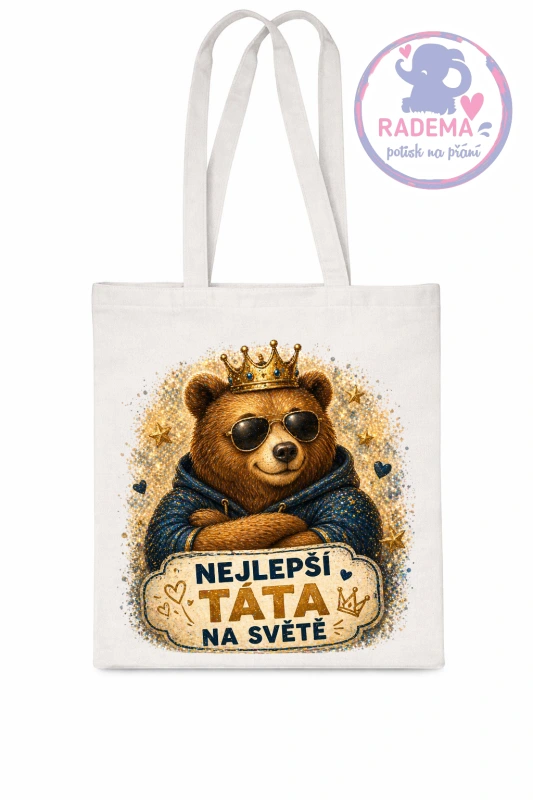 Plátěná taška - Nejlepší táta na světě