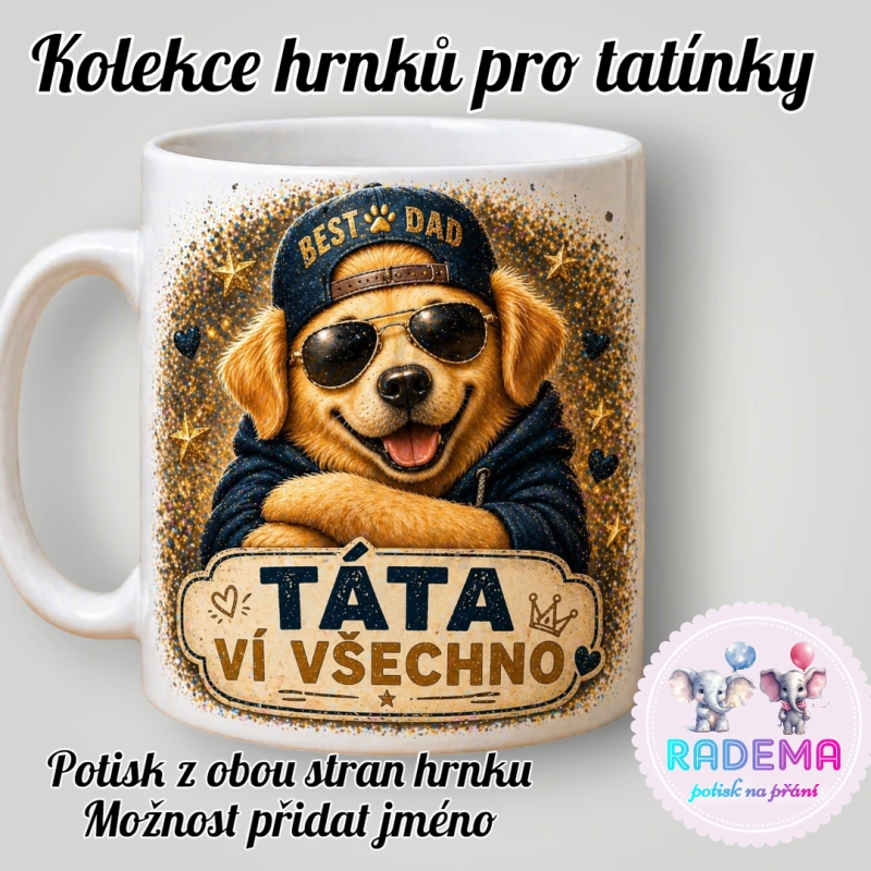 Hrnek Pejsek - Táta ví všechno