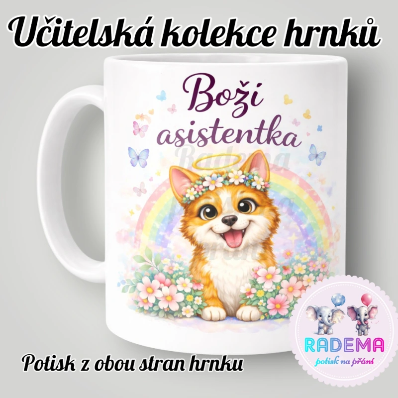 Hrnek pro paní asistentku / asistence III. - škola / školka