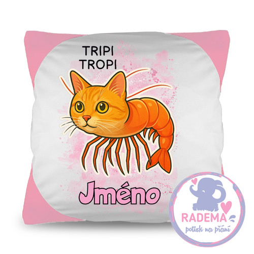 Polštář na přání Tripi Tropi