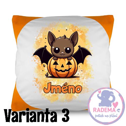 Polštář na přání Halloween - více variant 2