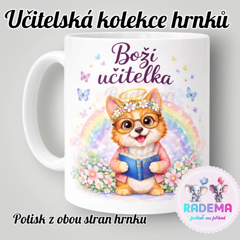 Hrnek Učitelka - škola / školka