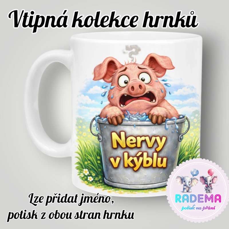 Hrnek vtípek - Prase