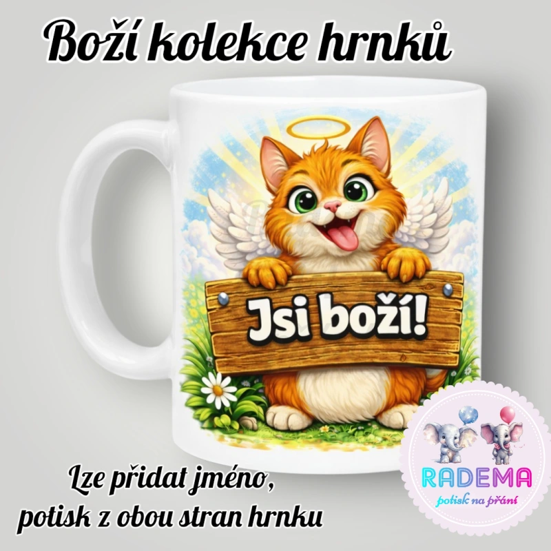 Hrnek boží - Kočka
