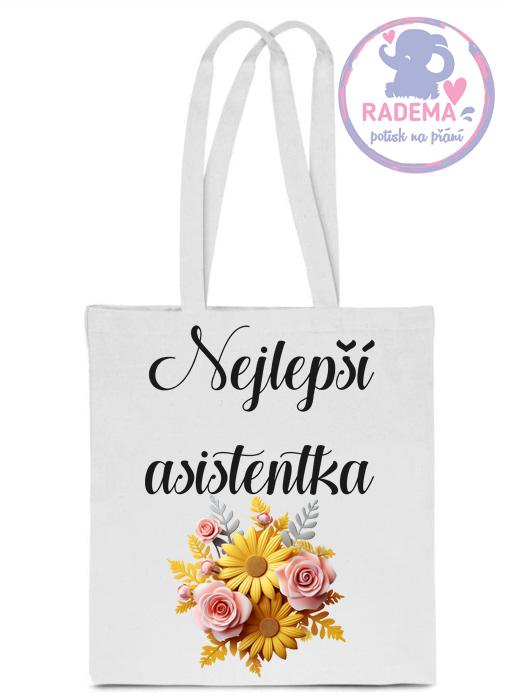Plátěná taška - Asistentka V. - škola