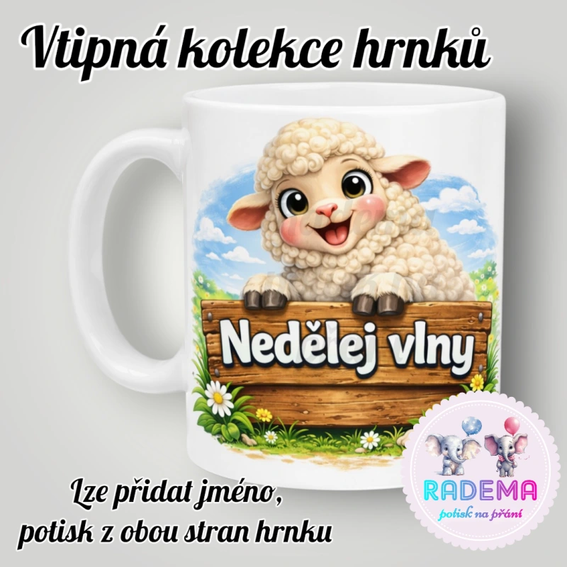 Hrnek vtípek - Ovce