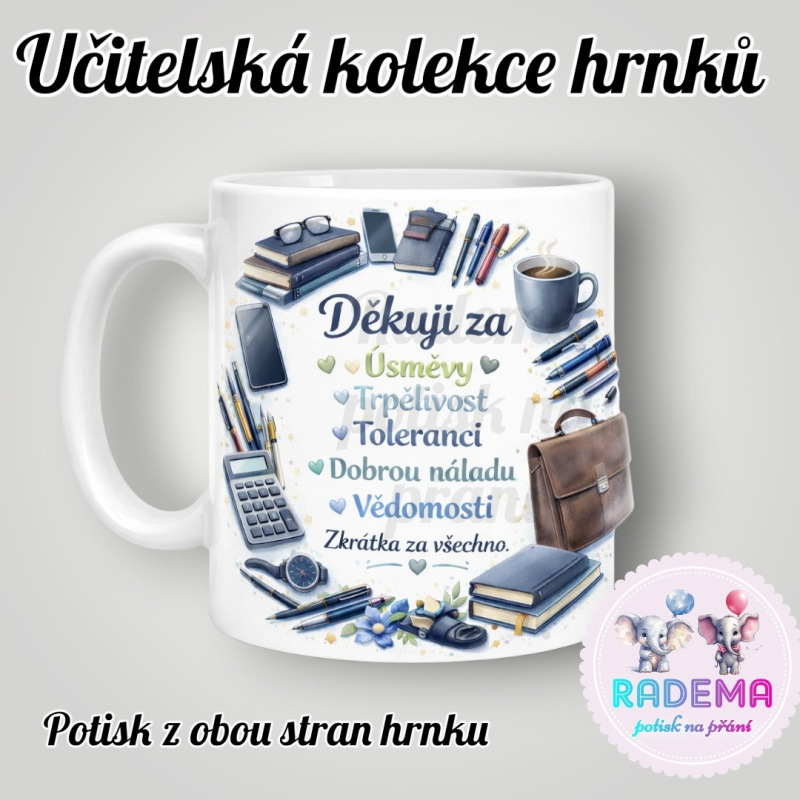 Hrnek Děkuji II. - škola / školka