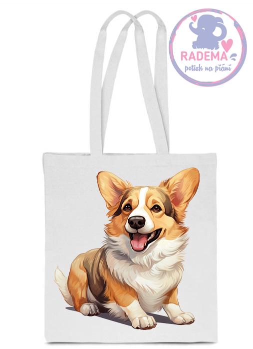 Plátěnná taška - Corgi II.