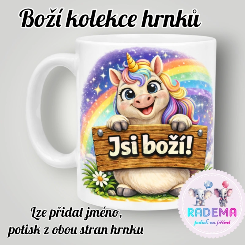 Hrnek boží - Jednorožec