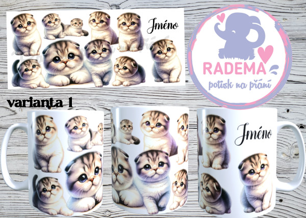 Hrnek Kočka IV. na přání