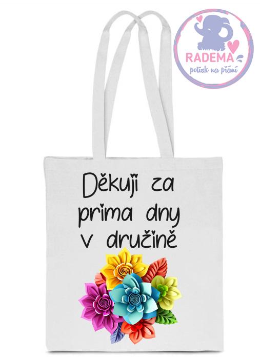 Plátěná taška - Děkuji družina II. - škola