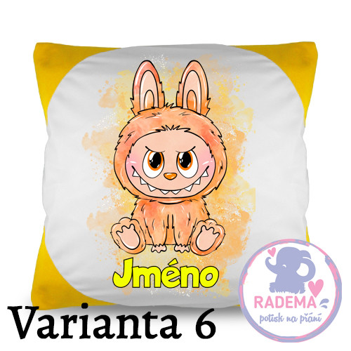 Polštář na přání Labubu 5