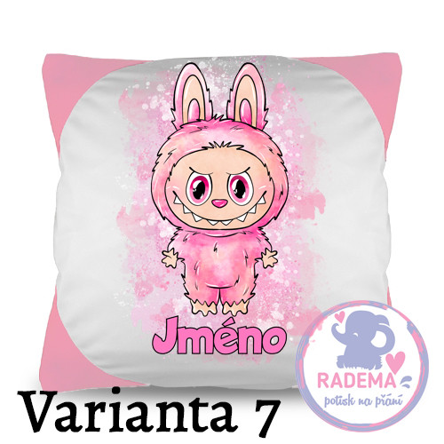 Polštář na přání Labubu 6