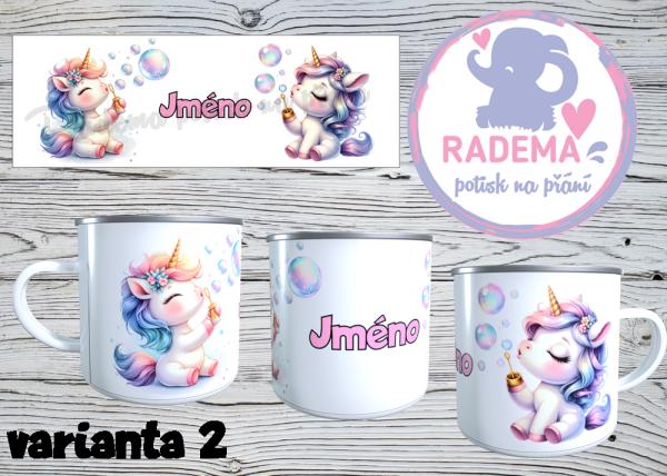 Plecháček na přání Unicorn / Jednorožec II.