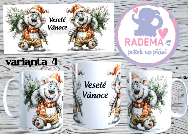 Hrnek keramický Medvěd na přání 3
