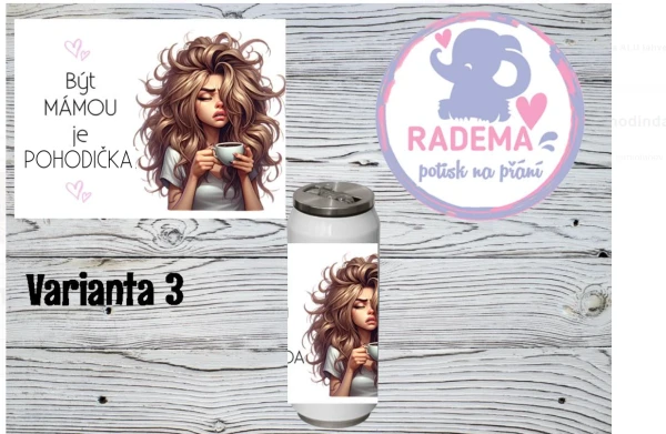 Termoplechovka Coca-cola Maminka - Pohodička na přání 2