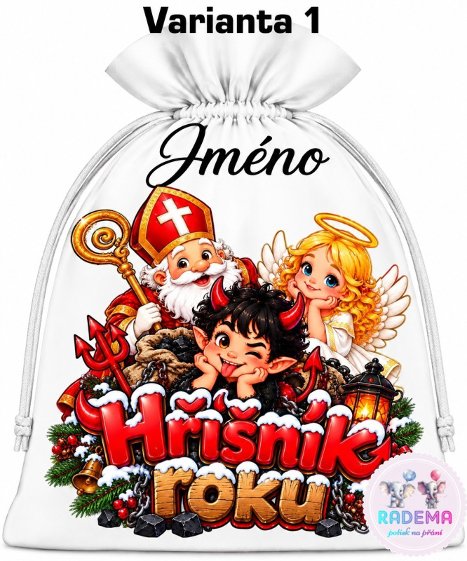03. Mikulášský pytlík se jménem na přání - HŘÍŠNÍK / HŘÍŠNICE