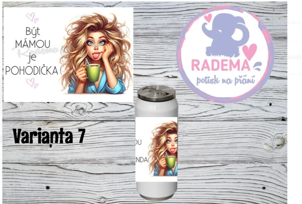 Termoplechovka Coca-cola Maminka - Pohodička na přání 6