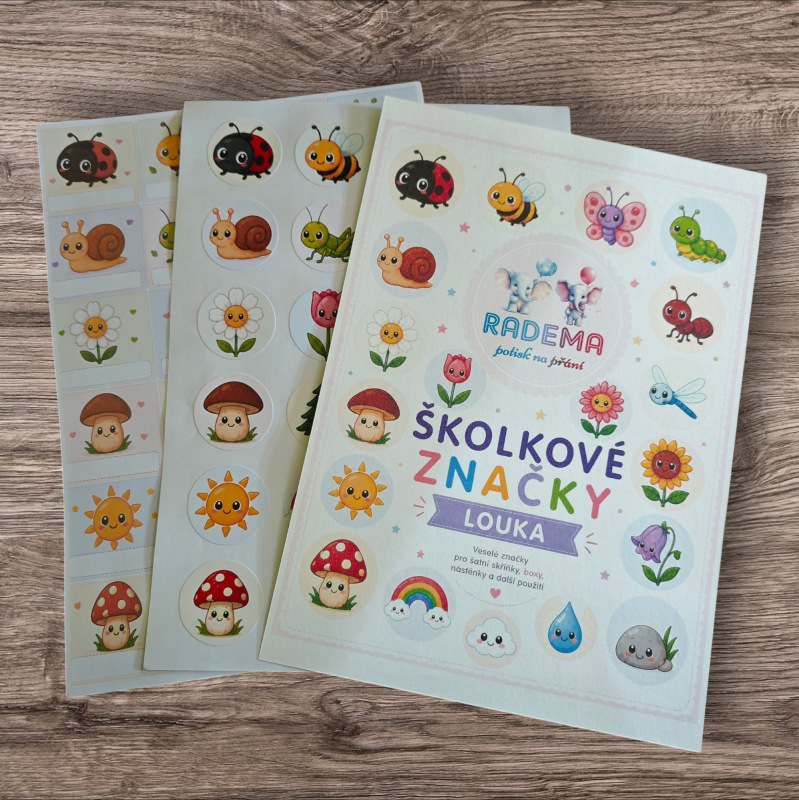 ŠKOLKOVÉ ZNAČKY - LOUKA 1