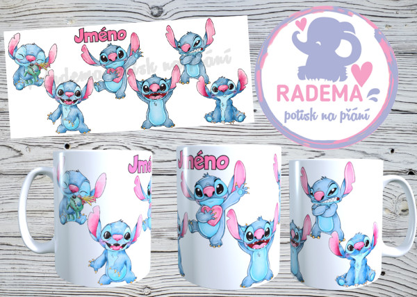 Hrnek Stitch na přání
