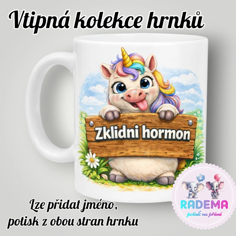 Hrnek vtípek - Jednorožec