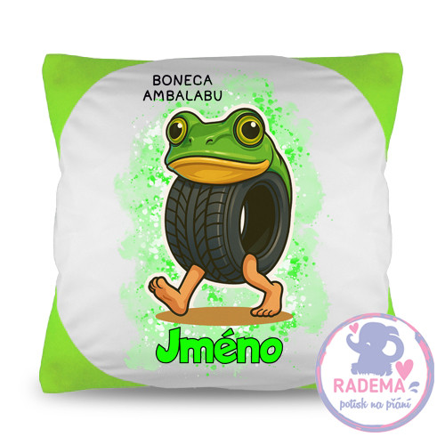 Polštář na přání Boneca Ambalabu