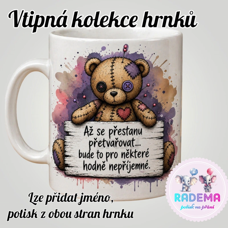 Hrnek vtípek - Woodoo