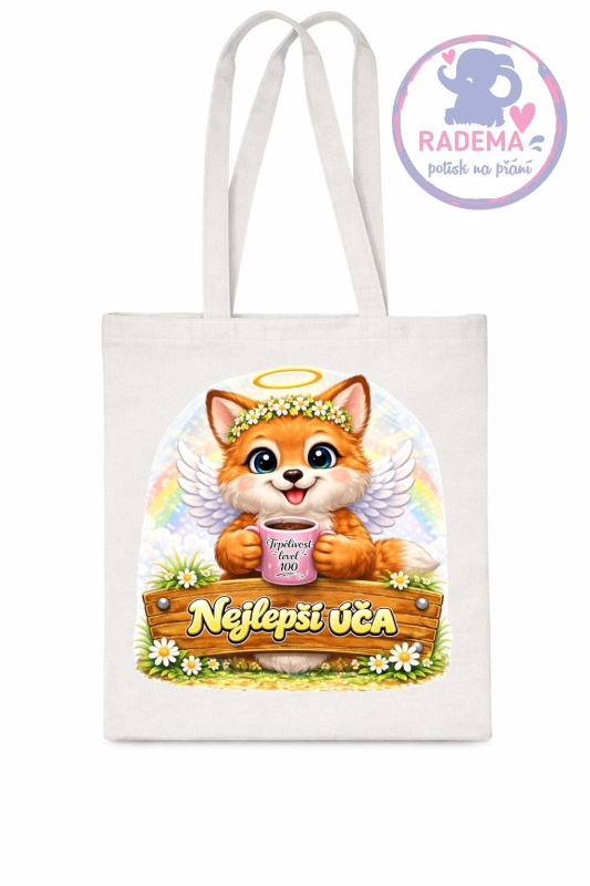 Plátěná taška - Učitelka Liška II. - škola / školka