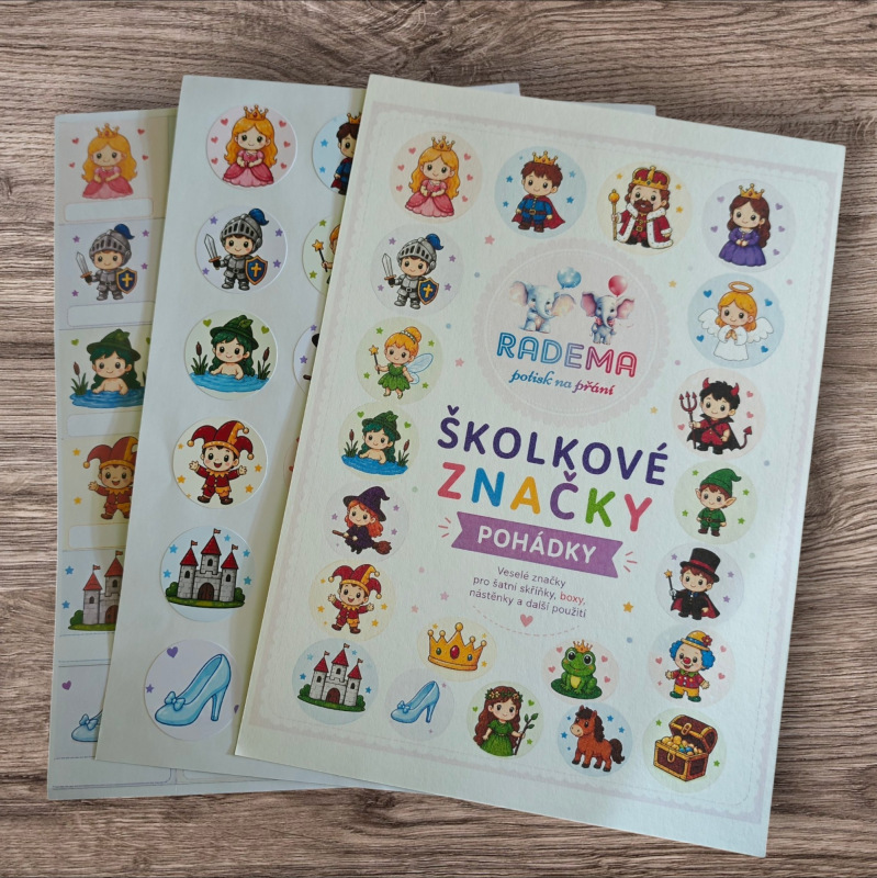 ŠKOLKOVÉ ZNAČKY - POHÁDKY 1