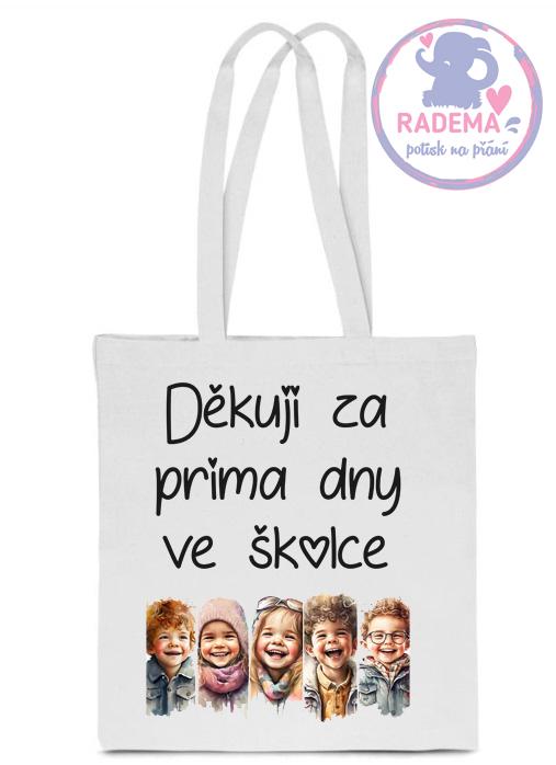 Plátěnná taška - Děkuji MŠ