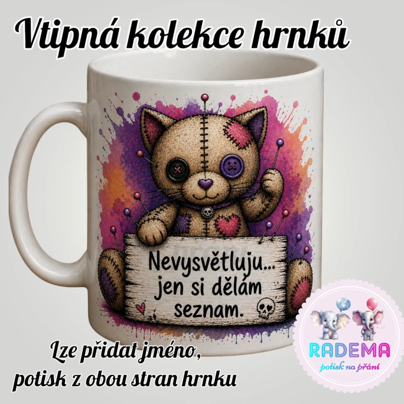 Hrnek vtípek - Woodoo III.