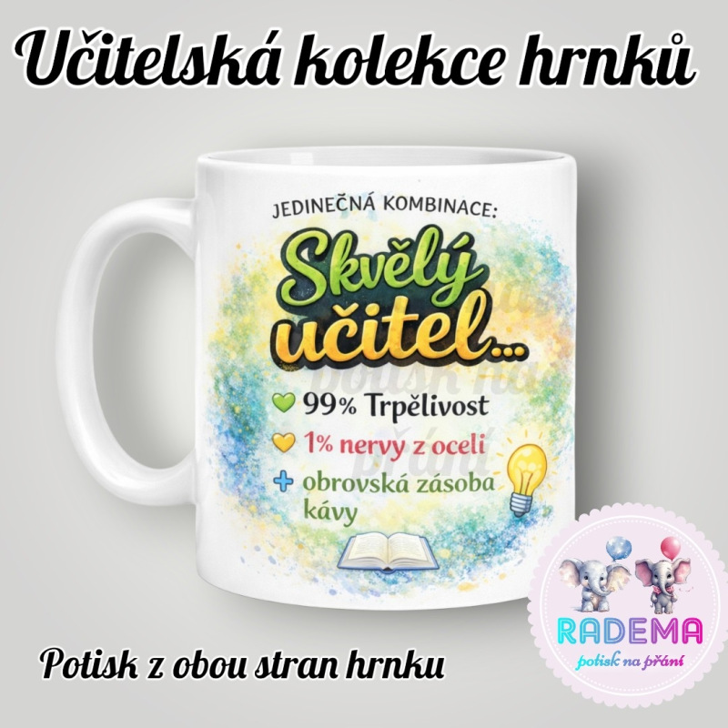 Hrnek Učitel VI. - škola / školka