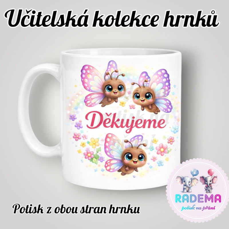 Hrnek Děkujeme - školka
