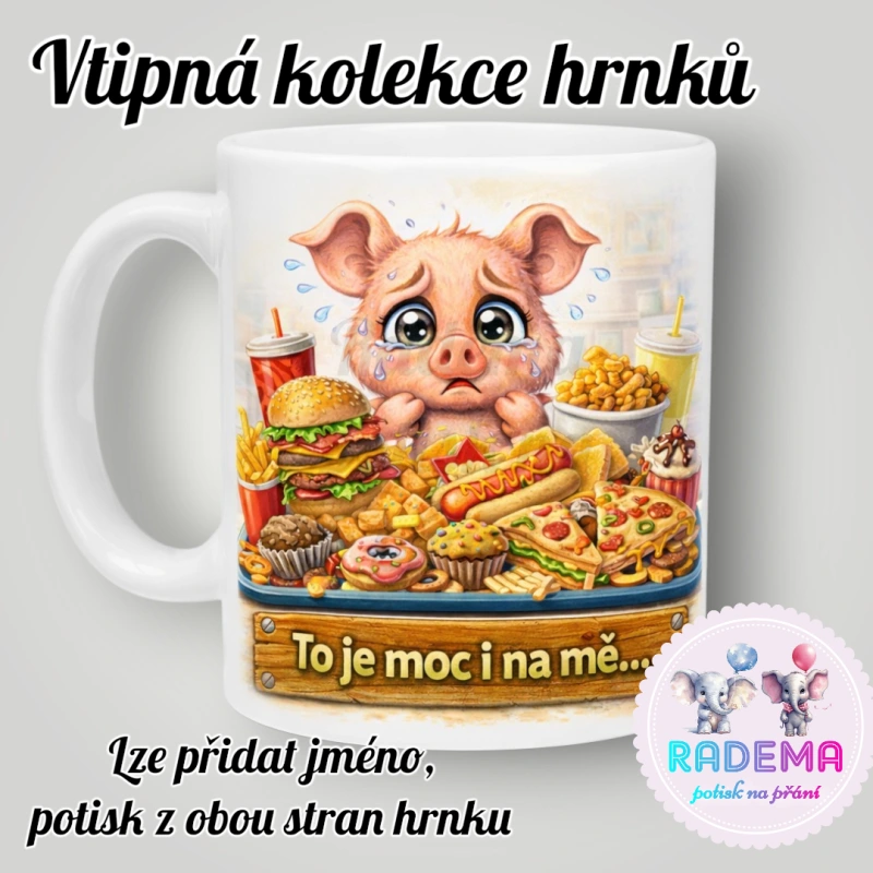 Hrnek vtípek - Prasátko