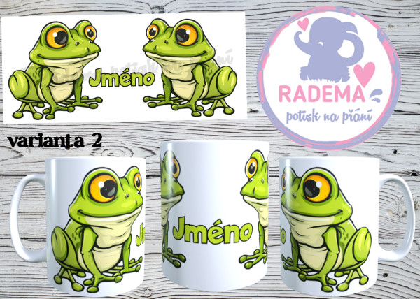 Hrnek Žába na přání 1